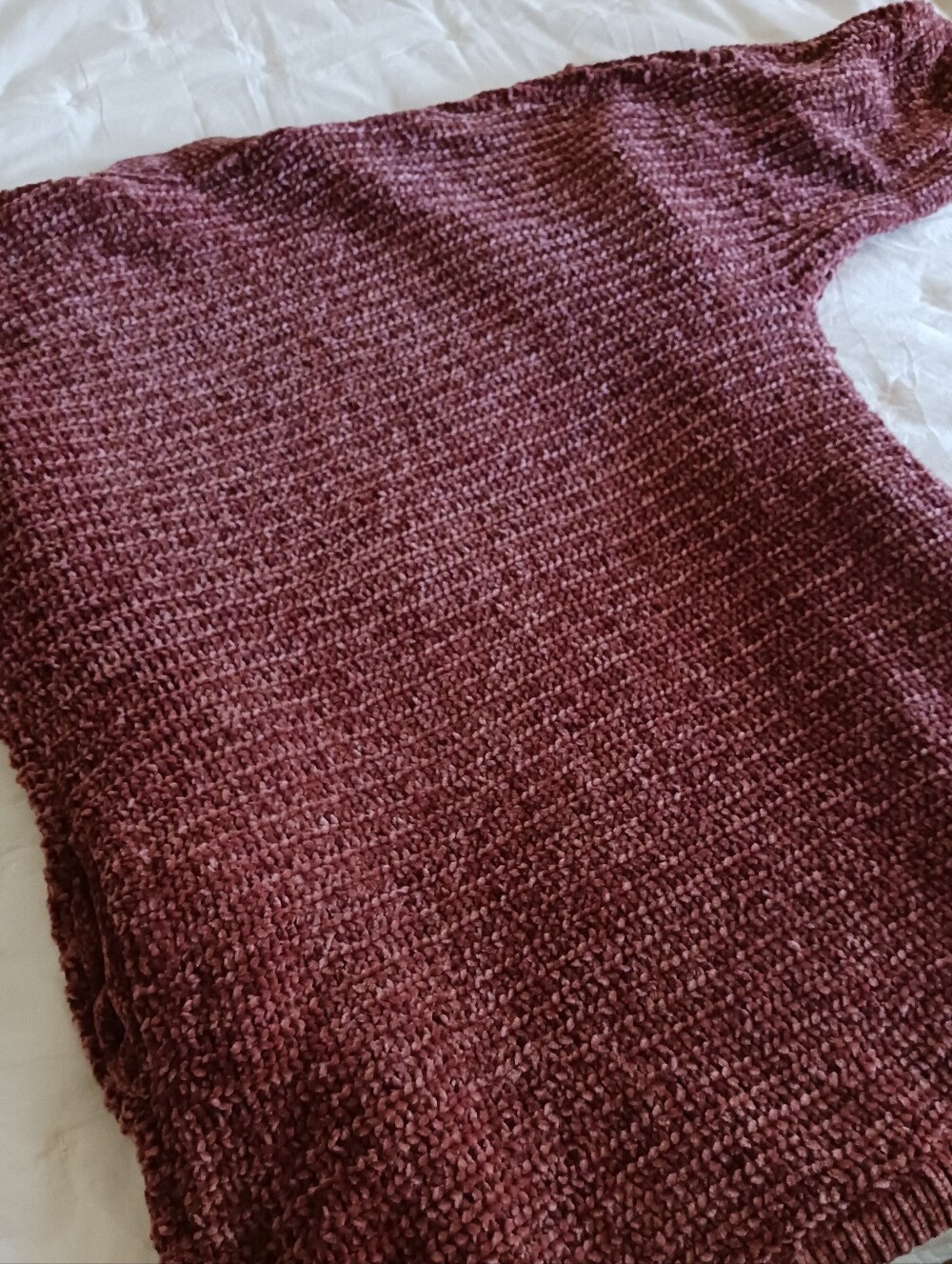 Listicle Chenille Chunky Knit Cardigan - Picture 3 of 10